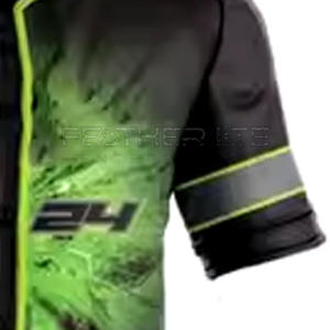 Último diseño nuevo estilo de béisbol uniforme de calidad superior de color sólido uniforme de béisbol para la venta en línea - Product Image 5