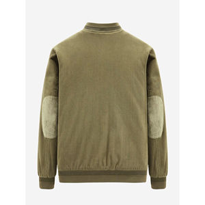 Vente en gros de blouson d'aviateur personnalisé en satin matelassé de haute qualité pour hommes avec logo brodé - Product Image 4