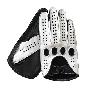 Guantes de piel de venado para hombre hechos a medida de nueva moda al por mayor suaves y transpirables para conducir en invierno logotipo estampado cómodo - Product Image 1