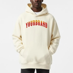 Sudadera con Capucha de Invierno de Alta Calidad 100% Algodón con Diseño de Bolsillo, Tejido Transpirable, Logotipo Personalizado en Relieve 3D para Hombre - Product Image 5