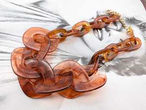 <b>Handmade</b> Resin Necklace for Women Trending Design with Art Theme From India Fashion <b>Jewellery</b> for Girls - Product Image 2