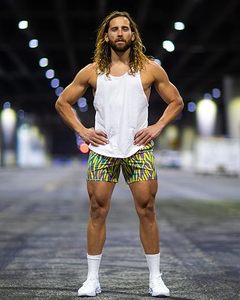 Pantalones Cortos Deportivos para Hombre de 7 Pulgadas, Ligeros, de Poliéster y Elastano, Diseño Sólido, Estilo Casual con Bolsillos con Cremallera - Product Image 2