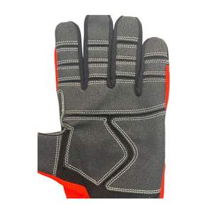 Logotipo personalizado Anti-Vibración Anti-Químico Mecánico Guantes Kevlar Flexibilidad A prueba de golpes Pantalla táctil Cuero sintético - Product Image 6