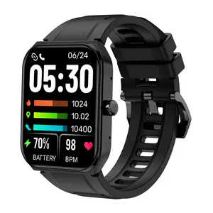 Hot Outdoor Smart Watch Lw110 Met Chip Rl8763ewe 1.91 Inch Display Bt Call 100 + Trainingsmodi Smartwatch 2023