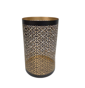 Événement Décoration Fer Matériel Noir Couleur Antique Bougie Votive Titulaire Pour Décorations À La Main Personnalisé - Product Image 3