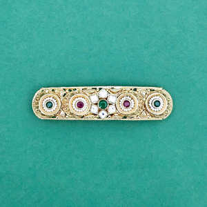 Antique Classic Handmade Hair <b>Clip</b> Export Quality with Gold Plating Buy Now! - Product Image 1