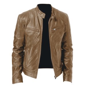 OEM ODM Hombres Chaqueta de cuero Logotipo personalizado Moda Bomber Prendas de abrigo Proveedor - Product Image 6