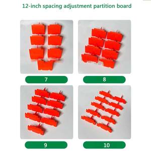Semoir manuel pour jardinage domestique, semoir de précision <span class=keywords><strong>portable</strong></span>, outil de plantation de fleurs et de légumes, facile à utiliser - Product Image 6