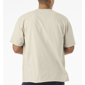 T-shirt oversize pour homme en coton avec logo imprimé T-shirt grande taille coupe ample T-shirt unisexe 100% coton de haute qualité - Product Image 3