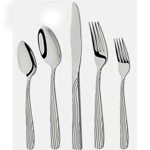 Juego de cubiertos de lujo modernos al por mayor, cuchara, tenedor y cuchillo personalizados con mango increíble para volver a la escuela - Product Image 4