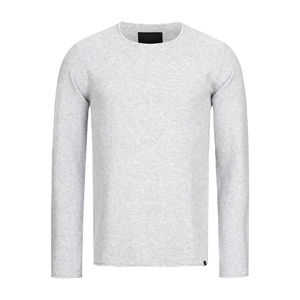 Sudadera Casual Personalizada con Cuello Redondo para Hombre, 100% Algodón, Felpa, Logotipo Bordado Ecológico, Color Sólido, Invierno - Product Image 6