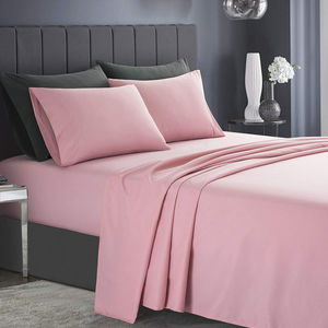 ชุดเครื่องนอนผ้าฝ้ายแท้ 100% สีขาว คุณภาพพรีเมียม  ผ้าปูที่นอน 4 ชิ้น  ทุกขนาด  แบบเรียบ - Product Image 5