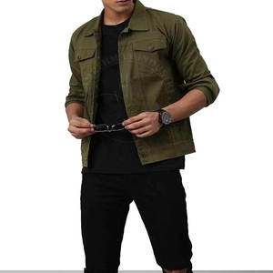 Respirant fabriqué en matériel de haute qualité hommes veste en jean meilleures ventes hommes veste en jean quantité minimale de commande bas hommes veste en jean personnalisée - Product Image 2