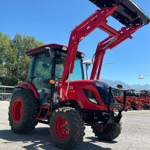 รถแทรกเตอร์ TYM T574HC พร้อมที่ตัก 55 แรงม้า 4×4 เครื่องจักรกลการเกษตร รถไถนา รถแทรกเตอร์เกษตรมือสอง TYM T574HC ราคาดี - Product Image 1
