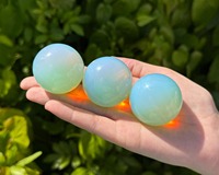 Vente en gros de sphères de cristal d'opale polies de qualité supérieure MUNTAHA AGATE, 40-55 mm, pierre de guérison, boule d'énergie, méditation, Reiki, décoration de la maison, Feng