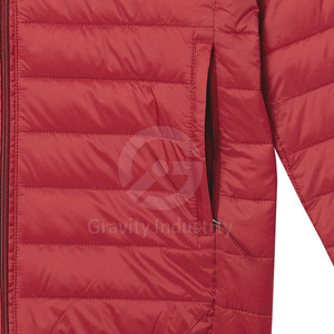 Doudoune d'hiver pour homme, imperméable, sur mesure, col montant, logo frontal, écologique et respirante, qualité supérieure, fabriquée au Pakistan - Product Image 6