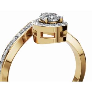 แหวนเพชรดีไซน์เนอร์รุ่นพรีเมียม Whispering Wings รูปทรงลูกแพร์ น้ำหนัก 0.916 กะรัต เพชรเพาะเลี้ยงในห้องปฏิบัติการ ทองคำ สำหรับงานหมั้น ขายส่งออนไลน์ - Product Image 3