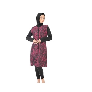 New Modest Eco-Friendly Quick Dry Swimwear for Muslim Women Comfortable Long Sleeve <b>Hijab</b> Burka <b>Full</b> Coverage Sporty Islamic - Product Image 5