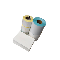 Etiquetas Térmicas Directas con Código de Barras Resistentes al Agua y con Recubrimiento Superior Personalizadas de Fábrica, Adhesivo Ecológico para Logística en Clima Lluvioso