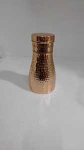 ขวดน้ำโลหะหุ้มฉนวนสำหรับเดินทางสำหรับรถยนต์ผลไม้และน้ำดื่มดีไซน์แบบทุบทำจากทองแดงความจุขนาดใหญ่ - Product Image 3