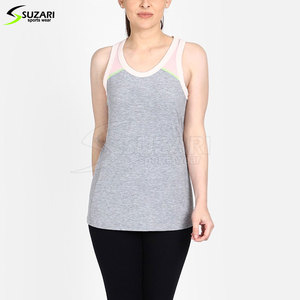 2024 meilleur prix femmes sans manches débardeur personnalisable couleur unie grande taille vêtements d'été avec motif solide conception - Product Image 4