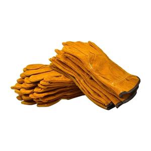 Gants de soudage isolés en cuir de vache souple, 3/5/10 paires, gants de travail sportifs, Protection UV400, équipement de sécurité léger et résistant à l'usure - Product Image 1