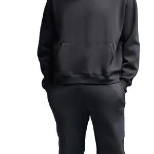 Comfortable Fit Relaxed Style <b>Long</b> Sleeve Top And <b>Matching</b> Pants For Casual Wear Trendy Men Soft Touch Fleece Tracksuit Set 2026 - Product Image 5