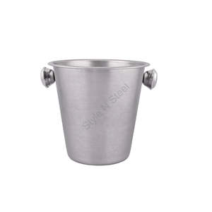 Refroidisseur à vin en acier inoxydable Premium Vintage Appeal en métal traditionnel pour seau à champagne - Product Image 3