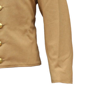 เสื้อคลุมเครื่องแบบทหารใต้ยุคสงครามกลางเมืองแบบจำลอง ทำจากผ้าขนสัตว์สีพื้น - Product Image 6