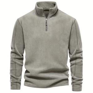 Pull à capuche en tricot pour homme, tendance décontracté, manches longues, logo personnalisé OEM de haute qualité, collection automne, 100% coton - Product Image 1