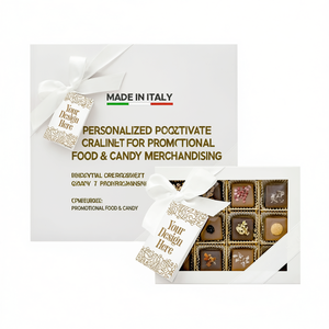 Scatola Regalo Personalizzata di Praline al Cioccolato per Merchandising Promozionale di Alimenti e Dolciumi - Product Image 2