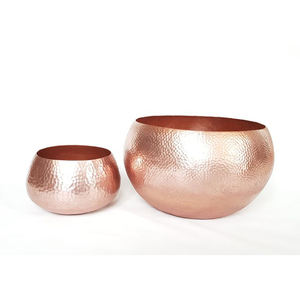 Maceta de Metal de calidad superior con mango Color cobre hecha a mano decoración de jardín personalizada suministros de jardín al por mayor a granel - Product Image 3