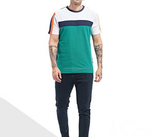 เสื้อยืดแฟชั่นสำหรับทุกเพศเสื้อยืดโอเวอร์ไซส์ผ้าคอตตอนเนื้อนุ่มแบบเรียบสำหรับผู้ชายขายส่ง - Product Image 3