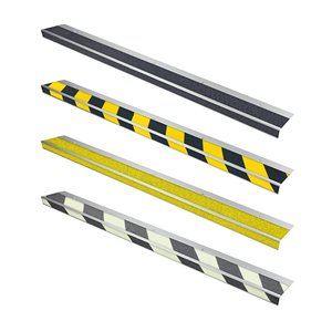 Profilo Universale per Bordo Scala Luminescente, Striato/Luminescente, 1000 x 90 x 33mm (L x P x H) - TKPUN1000-NLS - Product Image 3