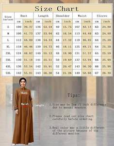 Abaya élégante pour femmes pleine longueur Design modeste fabriqué à partir de tissu léger pour la prière ou le style quotidien - Product Image 5