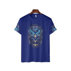 เสื้อยืดทางการคุณภาพสูงสำหรับผู้ชายเสื้อยืดผ้าฝ้ายเกรดสูง/โพลีเอสเตอร์ออกแบบโลโก้ได้ตามต้องการสำหรับฤดูร้อน180gsm - Product Image 1