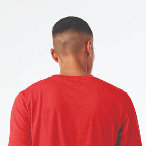 Camiseta de Manga Larga con Cuello Redondo, Mezcla de Bambú y Algodón, Logotipo Personalizado, Impresión Serigrafiada, Tallas Grandes, Ropa Urbana para Hombre, Venta Rápida - Product Image 5