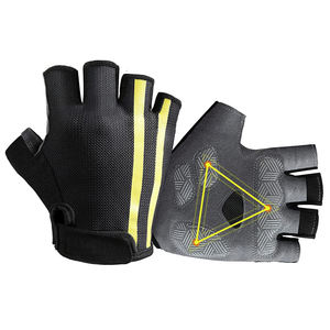 Guantes de entrenamiento de levantamiento de pesas con protección de Palma Guantes de culturismo y gimnasio OEM para levantamiento de pesas Proveedor de ropa deportiva duradera - Product Image 1