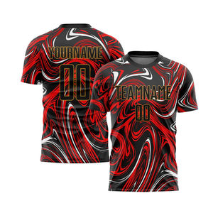 Nuevas camisetas de fútbol de Francia para hombres, ropa deportiva para adultos, uniformes de fútbol, nombre personalizado, nombre de equipo personalizado, logotipo personalizado, camisetas de poliéster 100% - Product Image 4