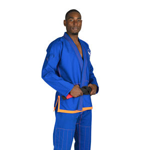 Vente en gros de kimono de Jiu Jitsu brésilien BJJ GI brodé personnalisé Uniforme d'arts martiaux unisexe Fabricant OEM durable - Product Image 5