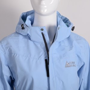 Tokma dames veste imperméable Soft Shell Polyester rempli coupe-vent coupe-vent Style décontracté et ample pour la saison de remise en forme d'automne - Product Image 5