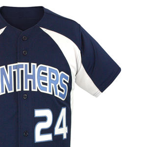 Camiseta de Béisbol Personalizada OEM, Uniforme de Venta Caliente, Logotipo con Impresión Digital, Softbol, Tallas Grandes, Impresa, Transpirable, de Secado Rápido, 100% - Product Image 4