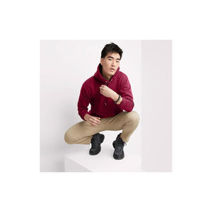 เสื้อฮู้ดผ้าฟลีซโอเวอร์ไซส์สำหรับผู้ชายเสื้อผ้าแนวสตรีทผ้าคอตตอนให้ความอบอุ่นสำหรับฤดูหนาวพร้อมโลโก้ออกแบบได้ตามต้องการ - Product Image 4