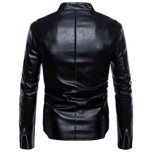 Chaqueta de Cuero de Alta Calidad, Último Estilo, Nueva Llegada, Chaqueta de Cuero para Hombre al por Mayor, Chaqueta de Cuero para Hombre Más Vendida - Product Image 4