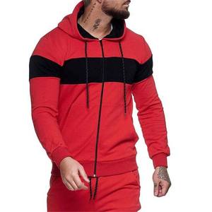 Sudaderas con capucha para hombre básicas con cremallera de calidad superior superventas al por mayor a la venta - Product Image 2