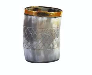 Cuernos para beber hechos a mano, obras maestras únicas que celebran tradiciones antiguas con artesanía moderna para cada brindis - Product Image 3