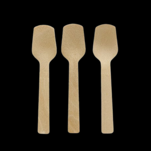 Convenient 105mm Composable <b>Spoon</b> for Dessert & <b>Coffee</b> Disposable Cutlery for Enjoying & Stirring - Product Image 4
