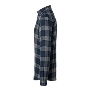 Chemises polo à carreaux personnalisées de style urbain, merchandising personnalisé - Product Image 4