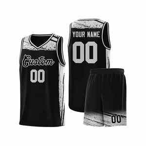 Maillot de basketball personnalisé pour adulte 2025 – Respirant, anti-humidité, séchage rapide, 100 % polyester, diverses couleurs, grandes tailles - Product Image 4
