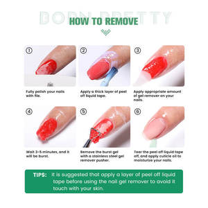 Born Pretty Magic Gel Remover 15ml Dissolvant rapide pour vernis à ongles UV à usage professionnel - Product Image 6